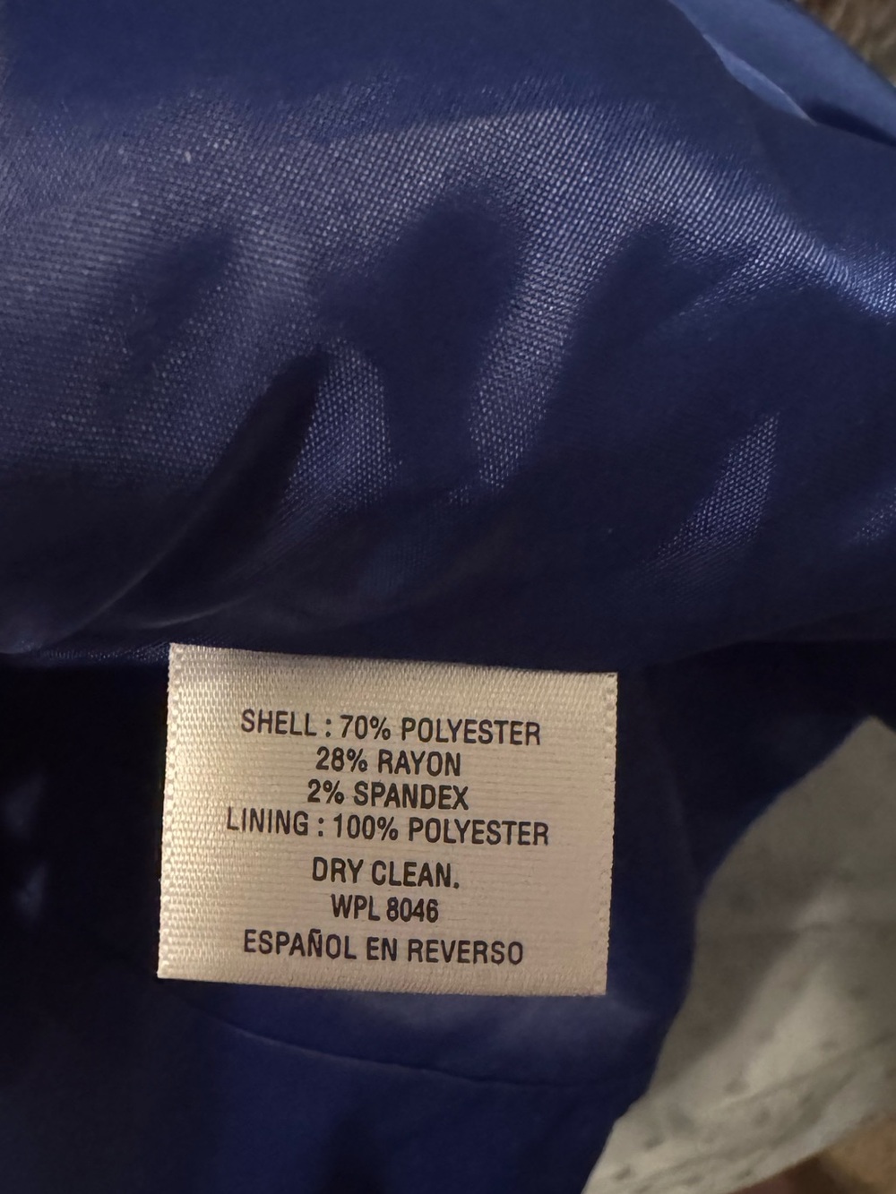 Blue jacket - Picture 4 of 4